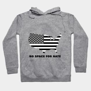 NO SPACE FOR HATE Hoodie